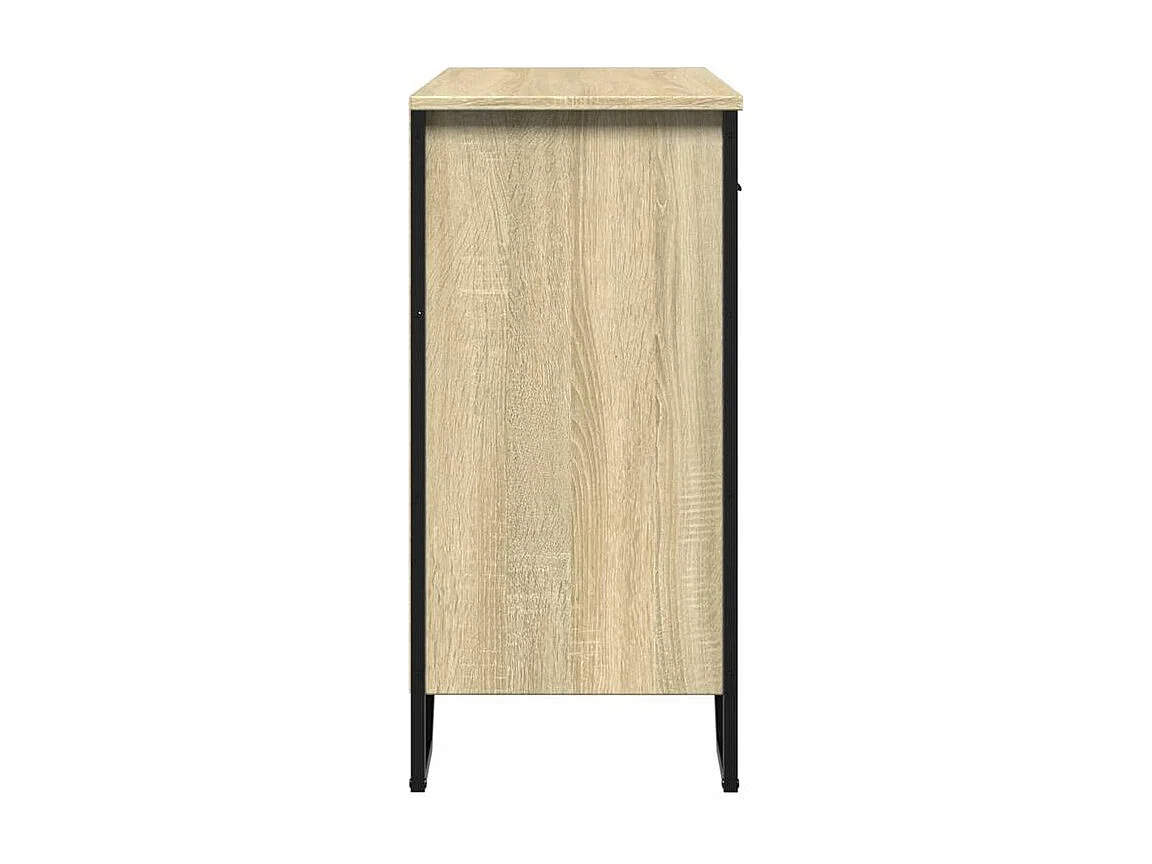 Buffet chêne sonoma 79,5x35,5x74,5 bois d'ingénierie