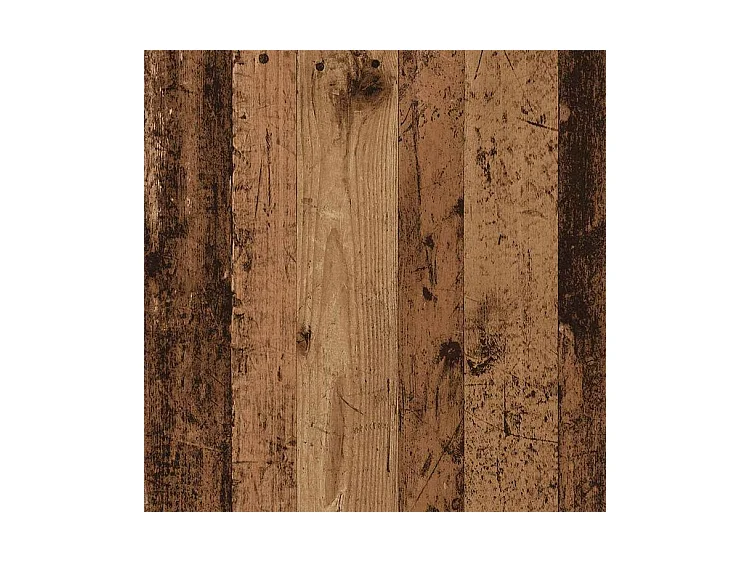 Buffet 2 pcs vieux bois bois d'ingénierie