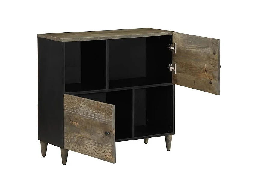 Buffet 80x33x75 bois massif de manguier