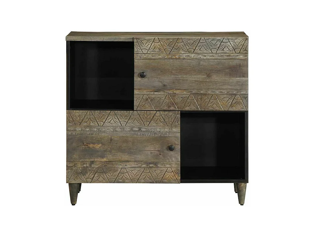 Buffet 80x33x75 bois massif de manguier