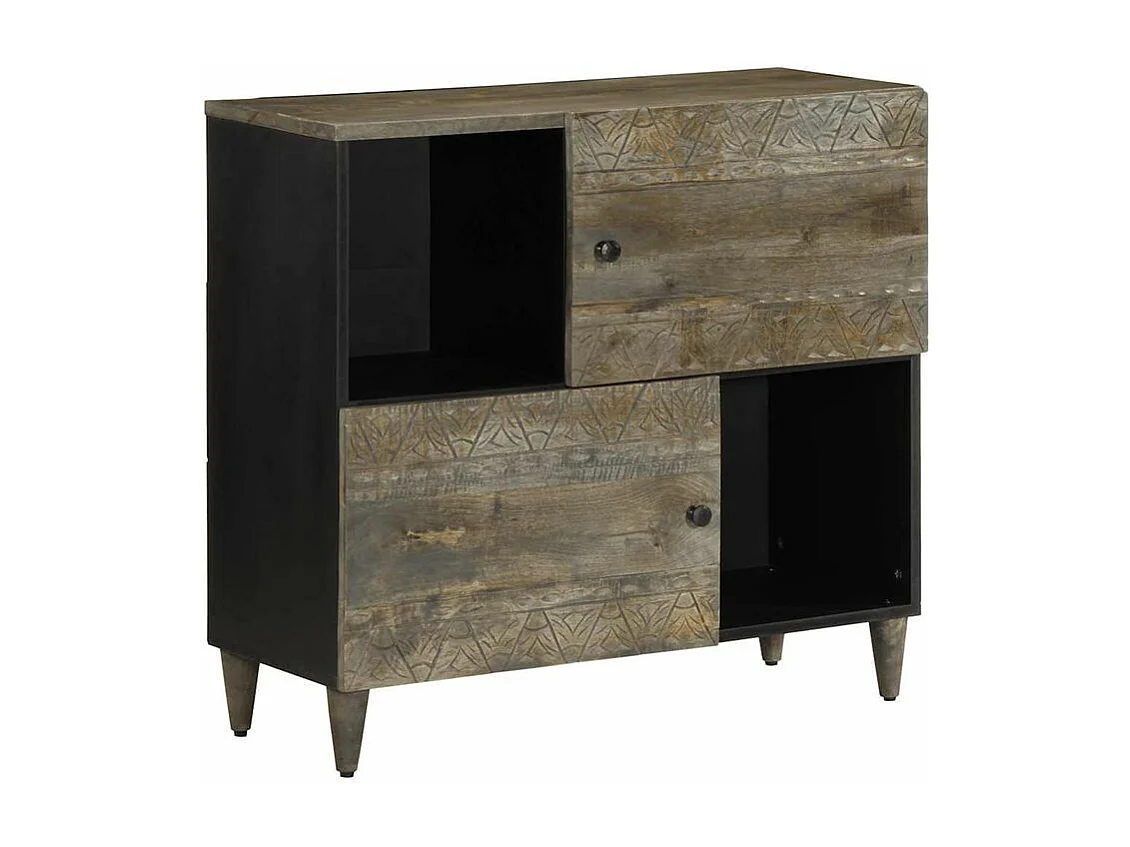 Buffet 80x33x75 bois massif de manguier