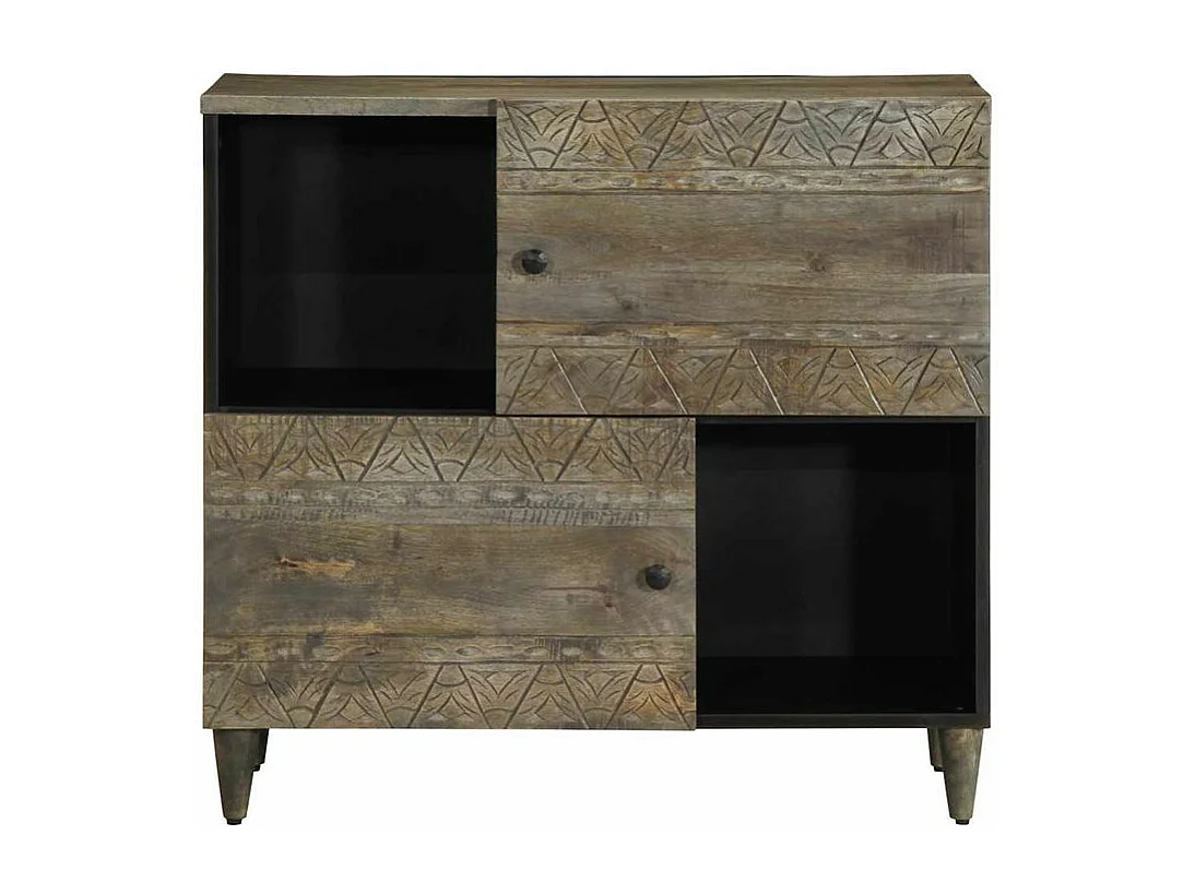 Buffet 80x33x75 bois massif de manguier