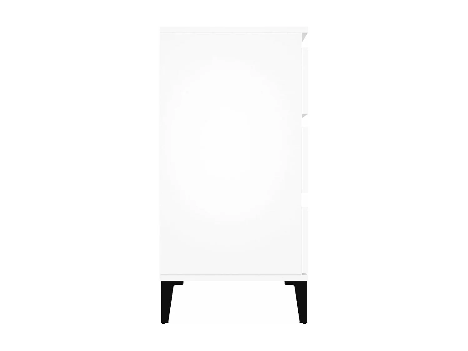 Buffet Blanc 60x35x70 Bois d'ingénierie