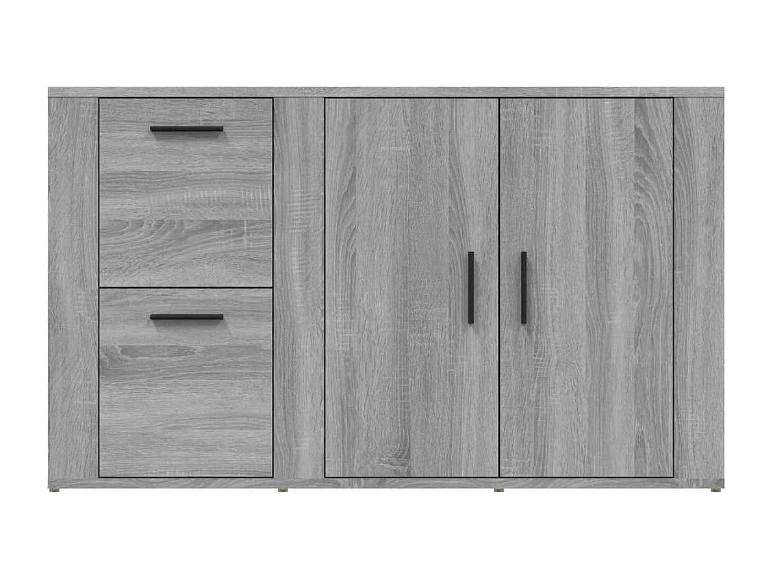 Buffet Sonoma gris 100x33x59,5 Bois d'ingénierie