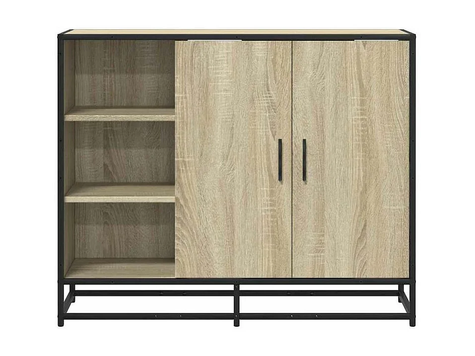 Buffet chêne sonoma 92x35x76 bois d'ingénierie