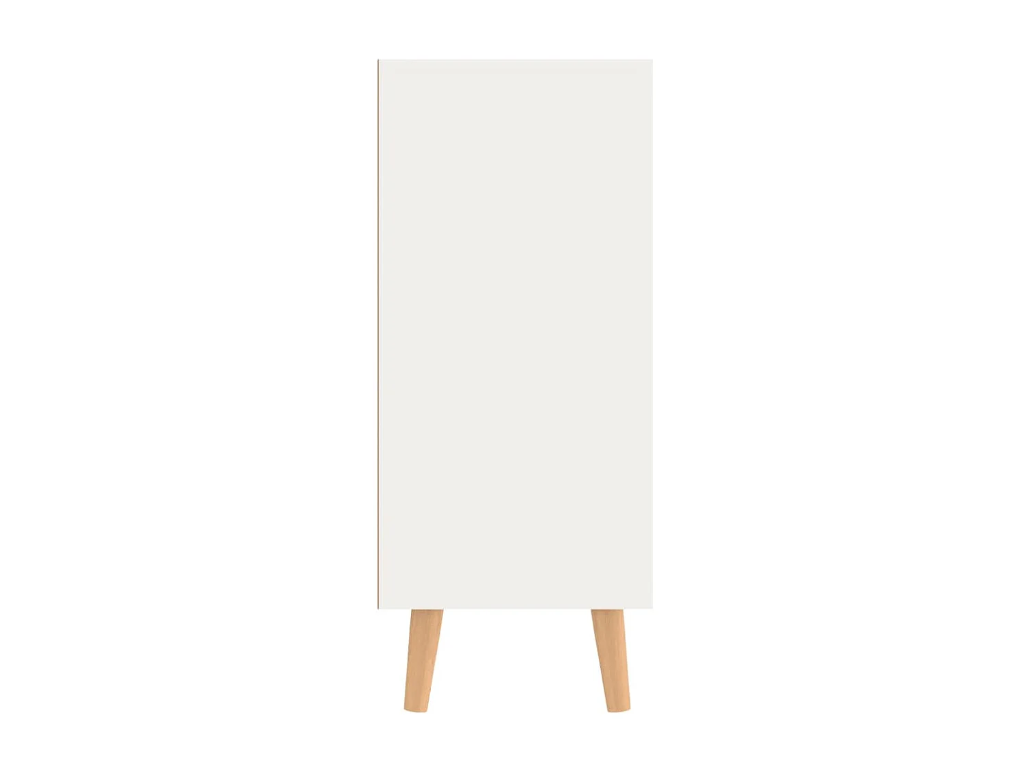 Buffet Blanc et chêne sonoma 90x30x72