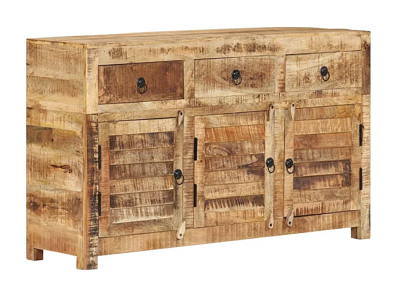 Buffet 110x30x65 Bois massif de manguier