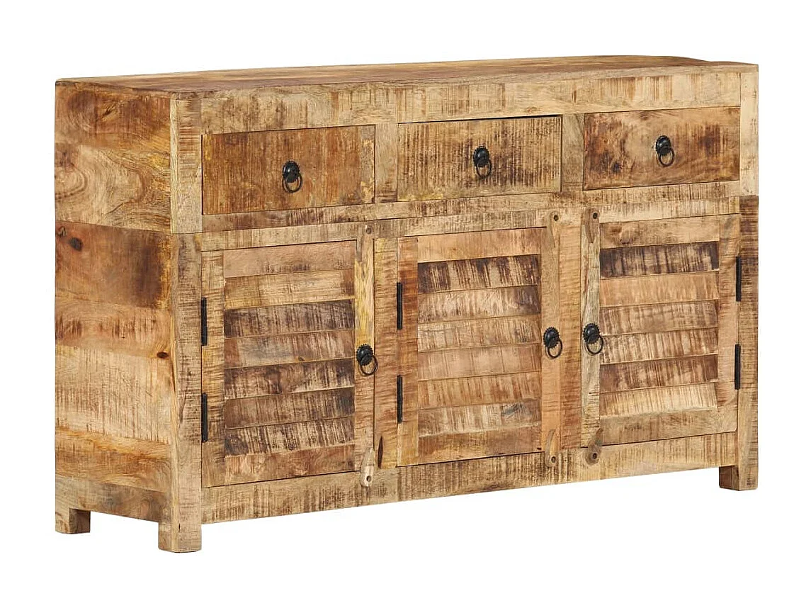 Buffet 110x30x65 Bois massif de manguier