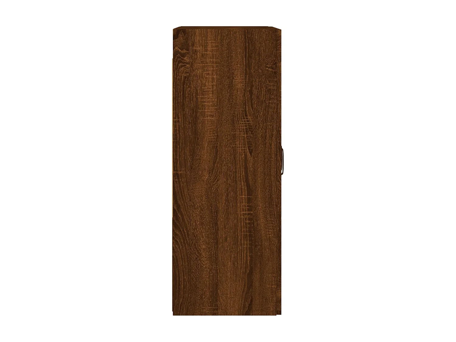 Armoires murales 2 pcs chêne marron bois d'ingénierie