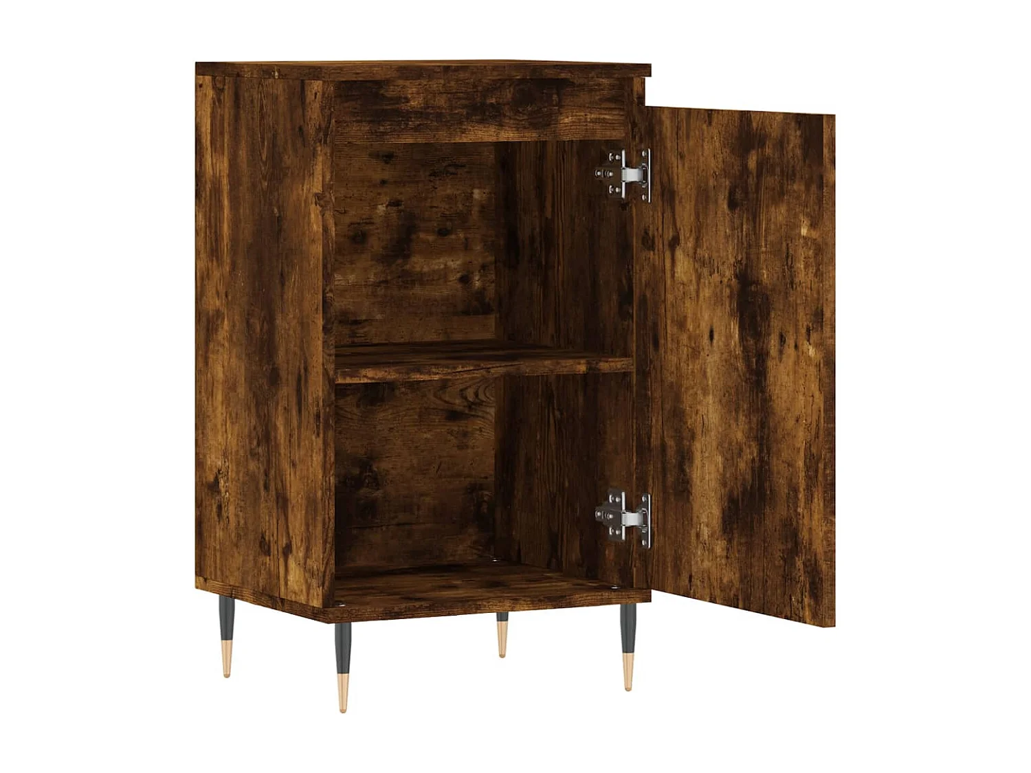 Buffets 2 pcs chêne fumé 40x35x70 bois d'ingénierie