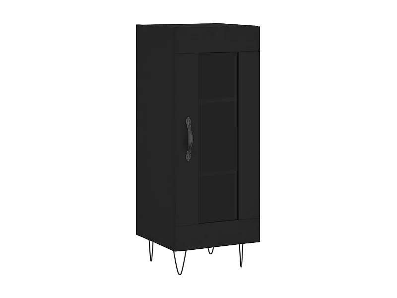 Buffet Noir 34,5x34x90 Bois d'ingénierie