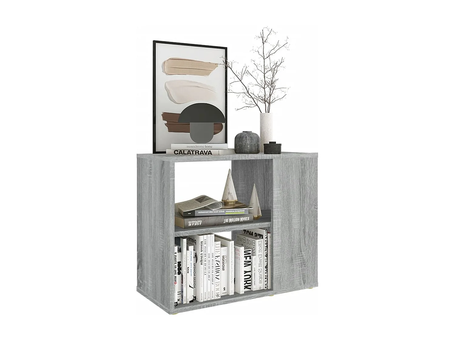 Armoire latérale Sonoma gris 60x30x50 Bois d'ingénierie