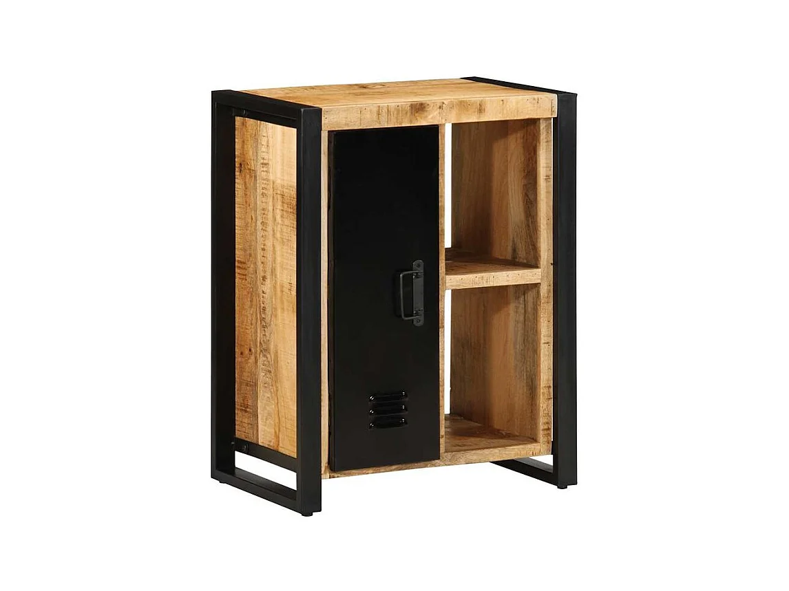 Buffet 55x35x70 bois de manguier brut massif