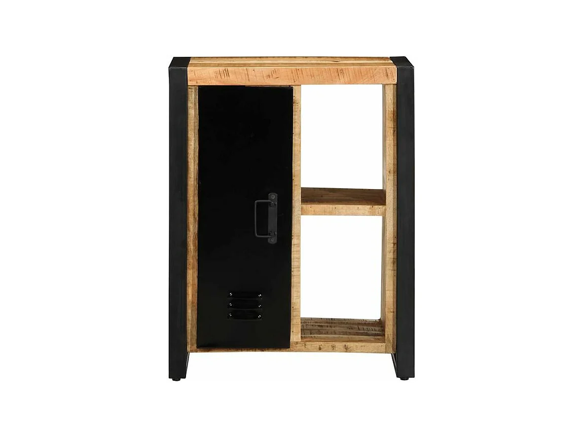 Buffet 55x35x70 bois de manguier brut massif