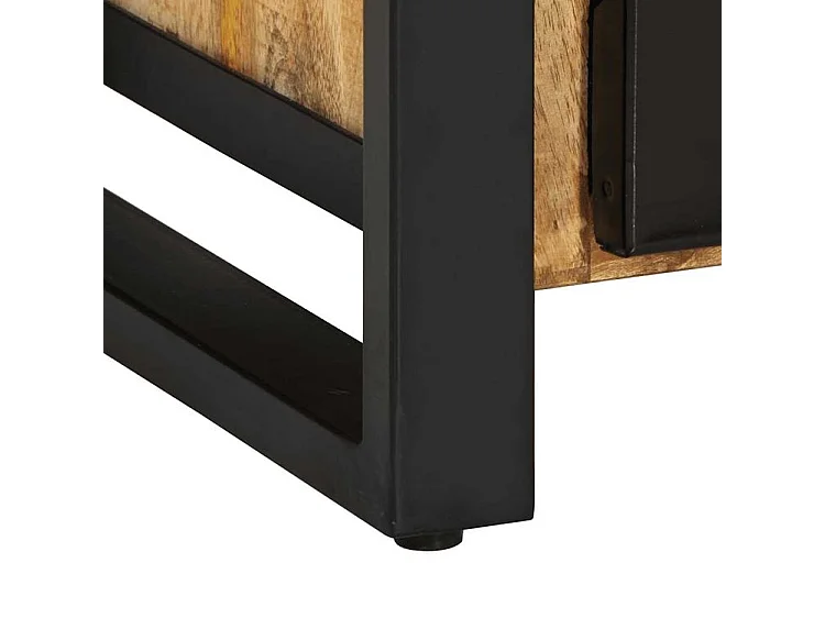 Buffet 55x35x70 bois de manguier brut massif