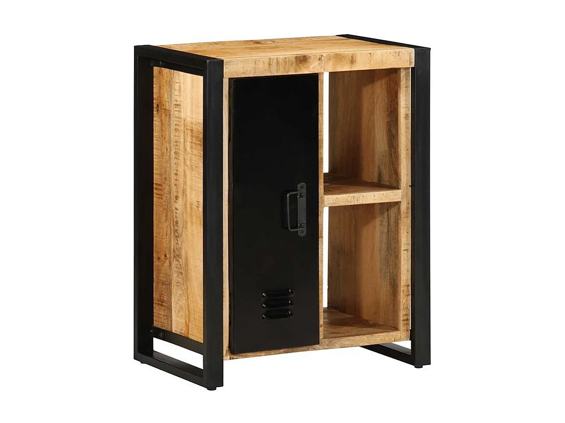 Buffet 55x35x70 bois de manguier brut massif