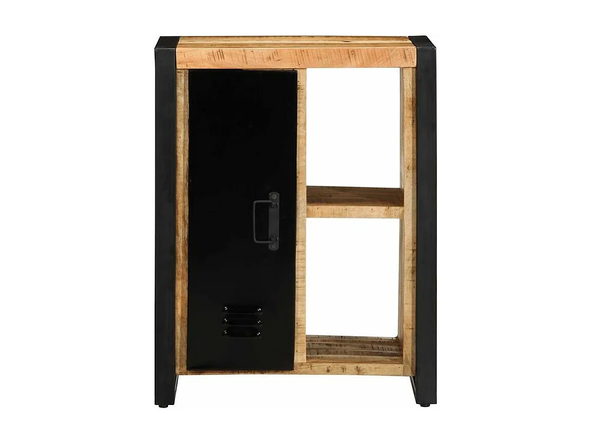 Buffet 55x35x70 bois de manguier brut massif