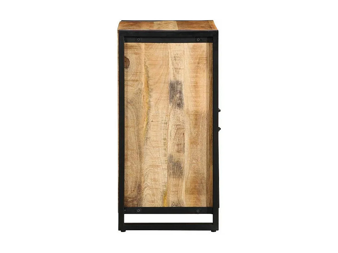 Buffet 55x35x70 bois de manguier brut massif