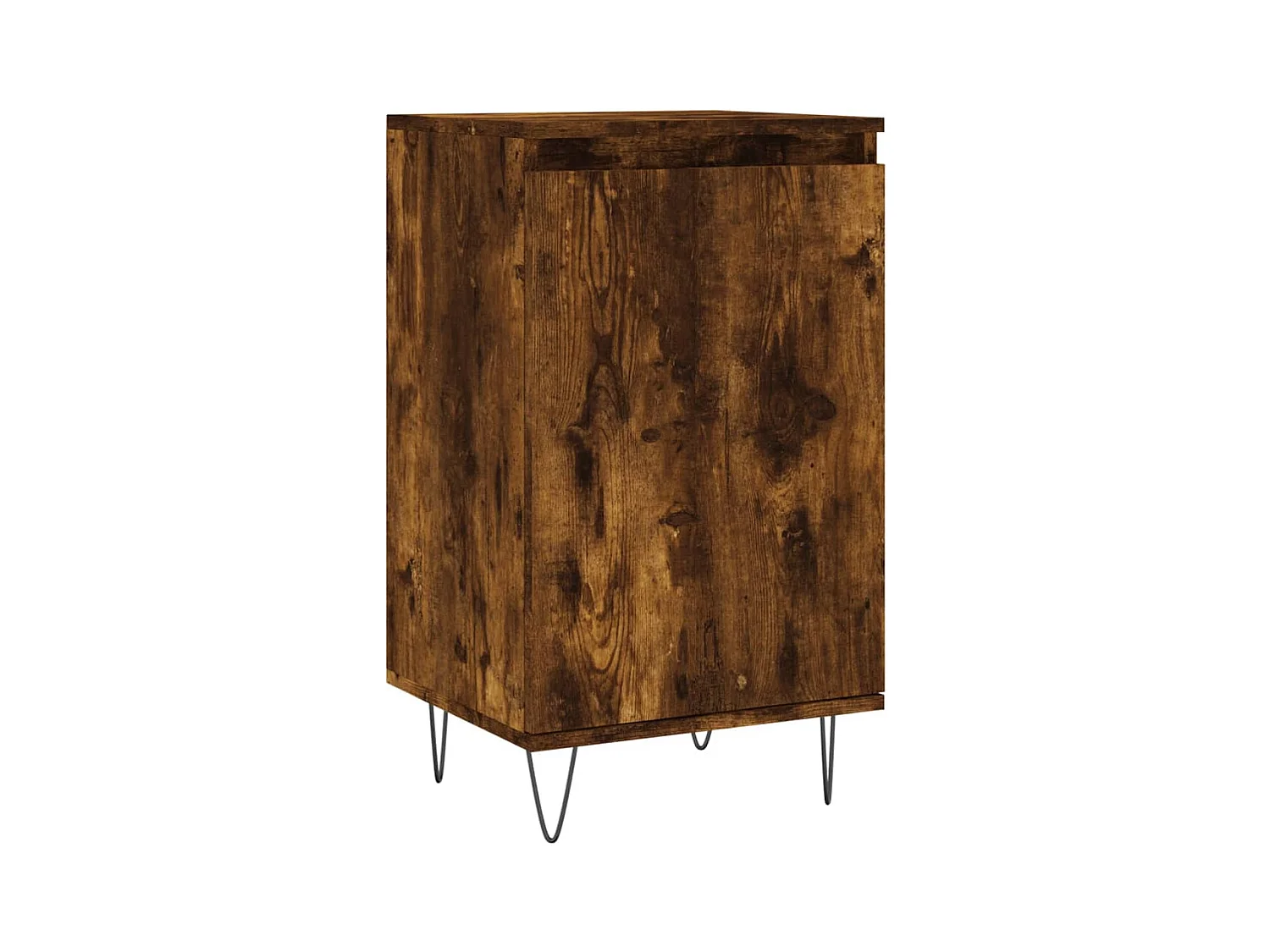 Buffet chêne fumé 40x35x70 bois d'ingénierie