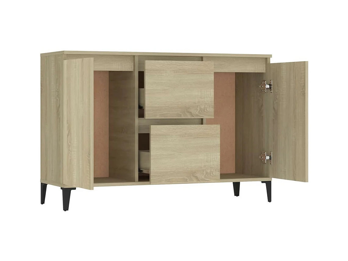 Buffet Chêne sonoma 104x35x70