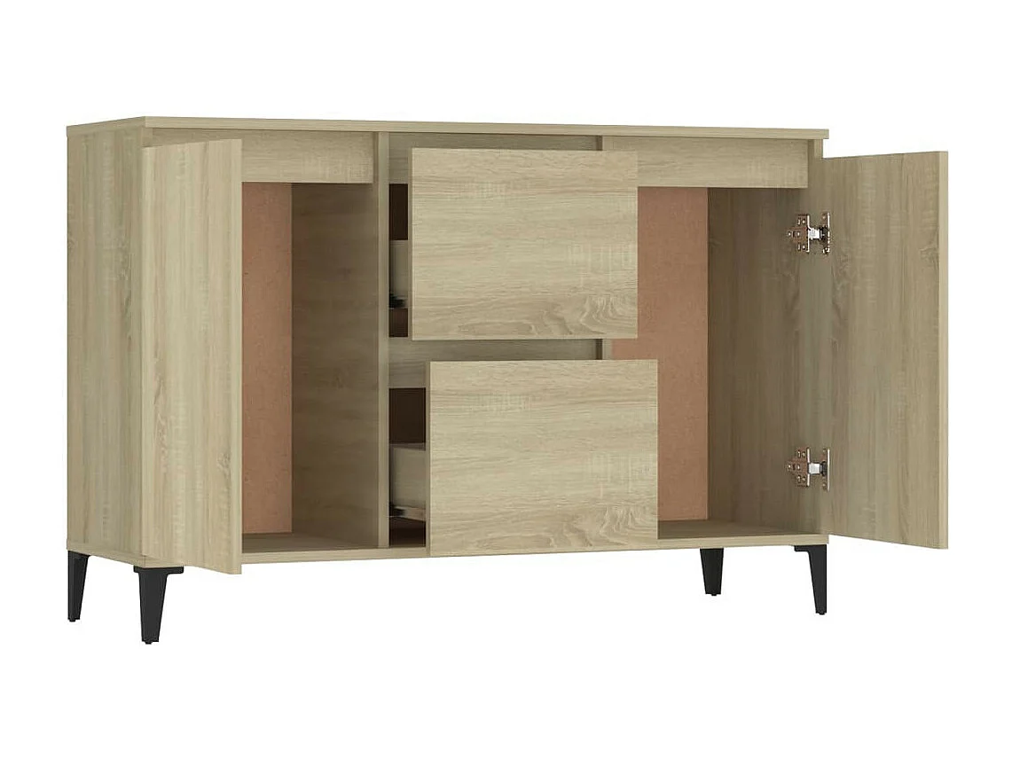Buffet Chêne sonoma 104x35x70