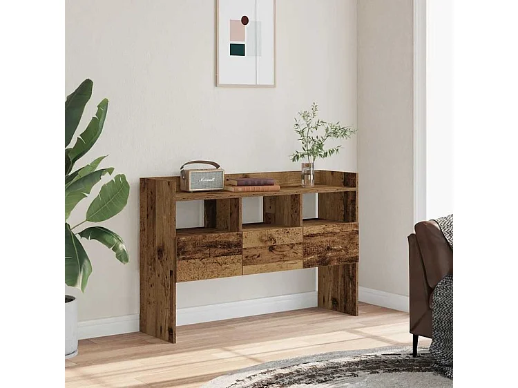 Buffet vieux bois 105x30x70 bois d'ingénierie