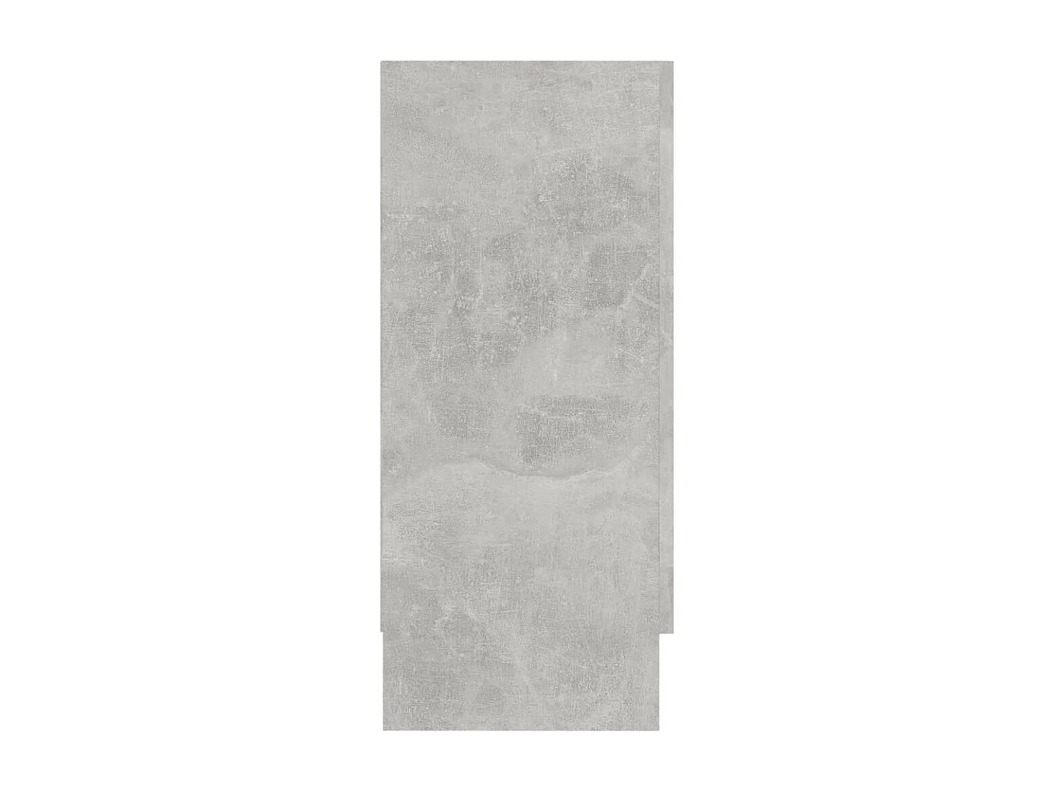 Armoire à vitrine Gris béton 120x30,5x70