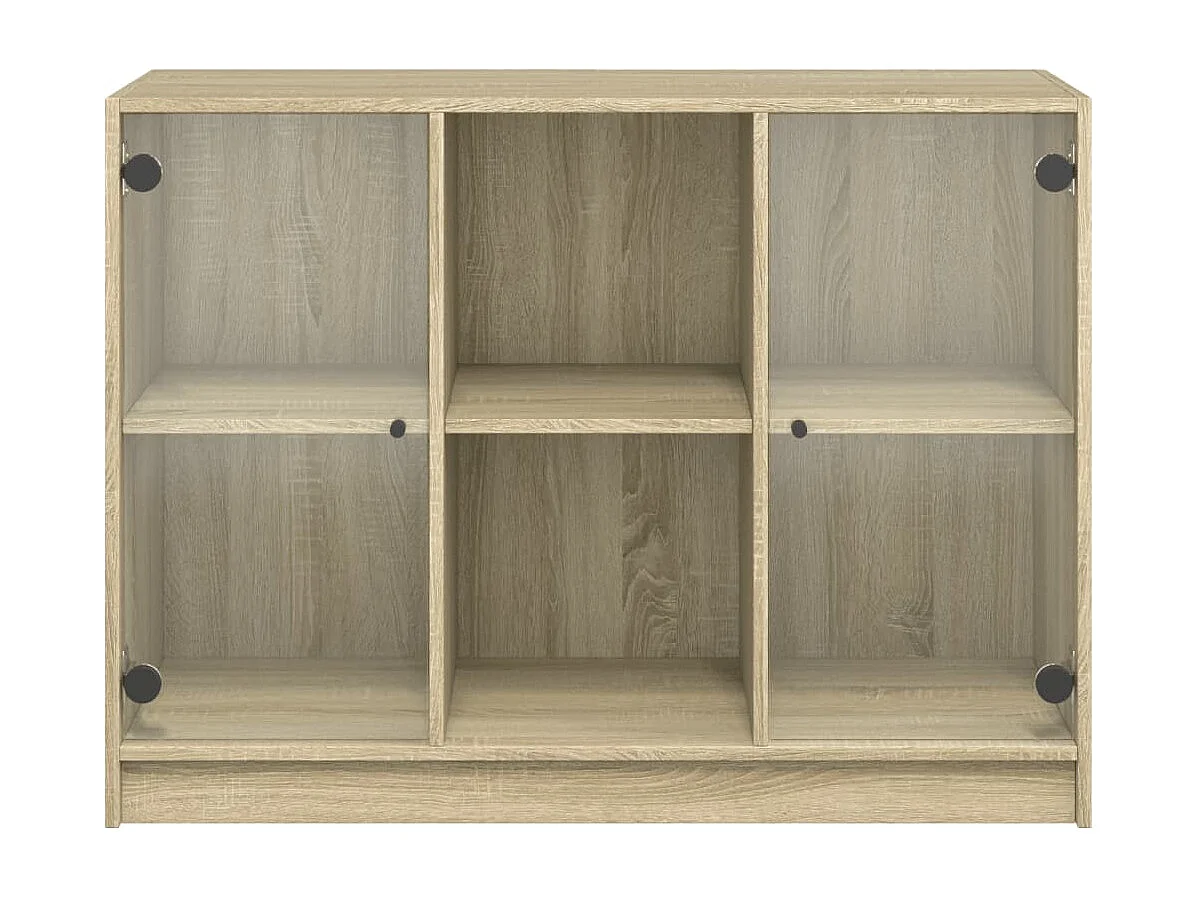 Buffet chêne sonoma 102x37x75,5 bois d'ingénierie