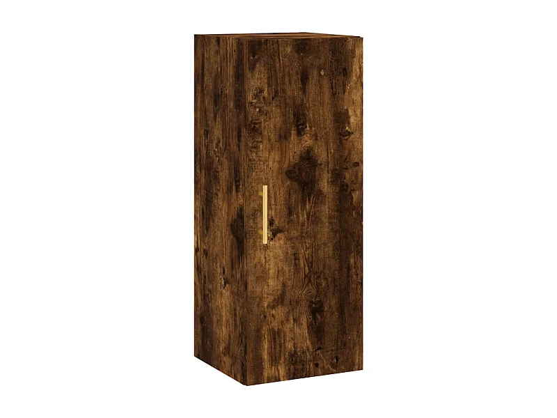 Armoire murale chêne fumé 34,5x34x90