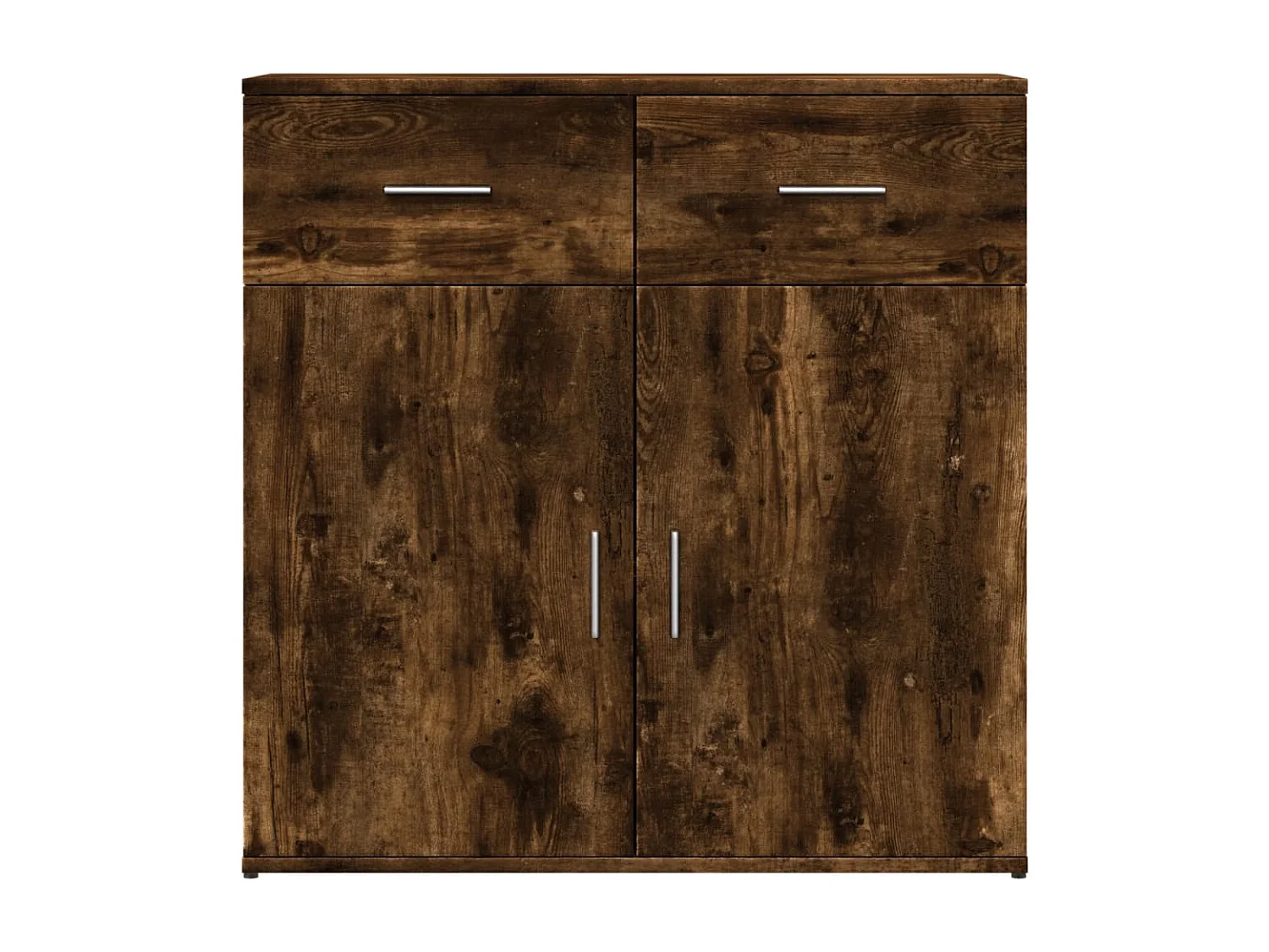 Buffet chêne fumé 79x38x80 bois d'ingénierie