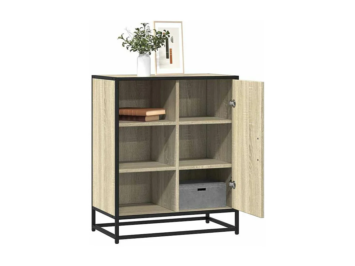 Buffet chêne sonoma 62x35x76 bois d'ingénierie