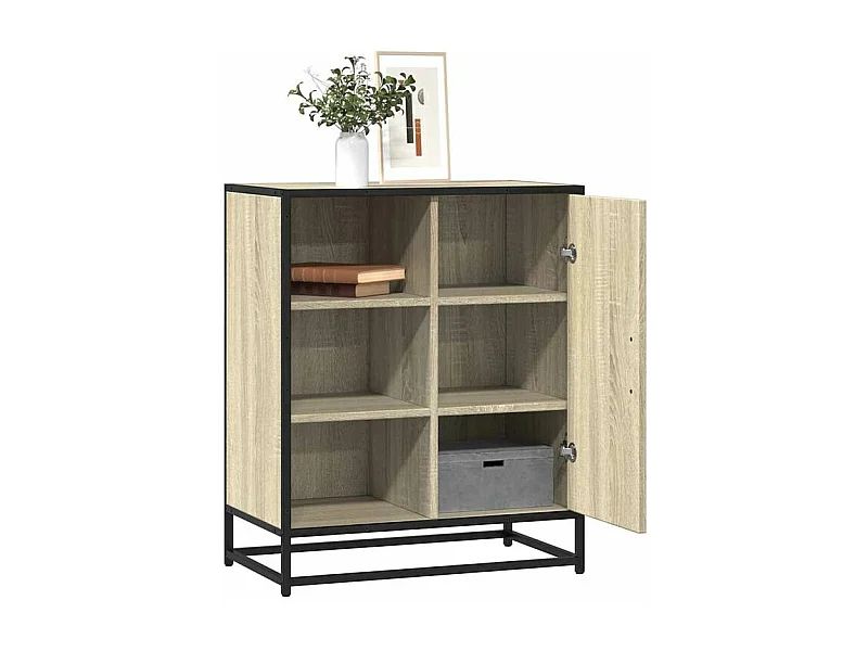 Buffet chêne sonoma 62x35x76 bois d'ingénierie