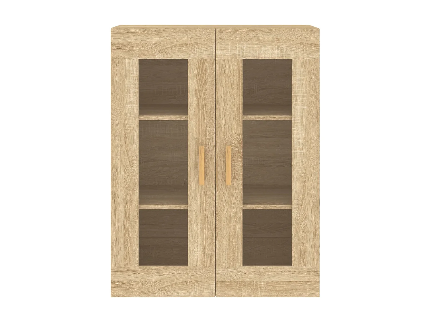 Armoires murales 2 pcs chêne sonoma bois d'ingénierie