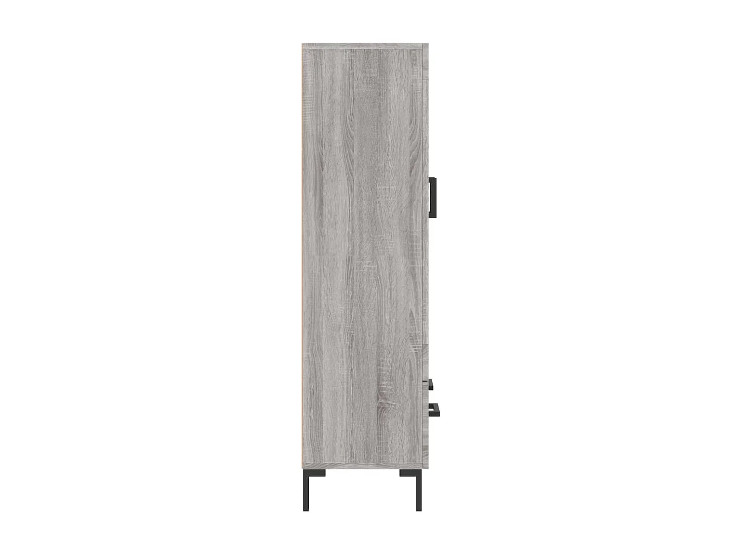 Buffet haut sonoma gris 69,5x31x115 bois d'ingénierie