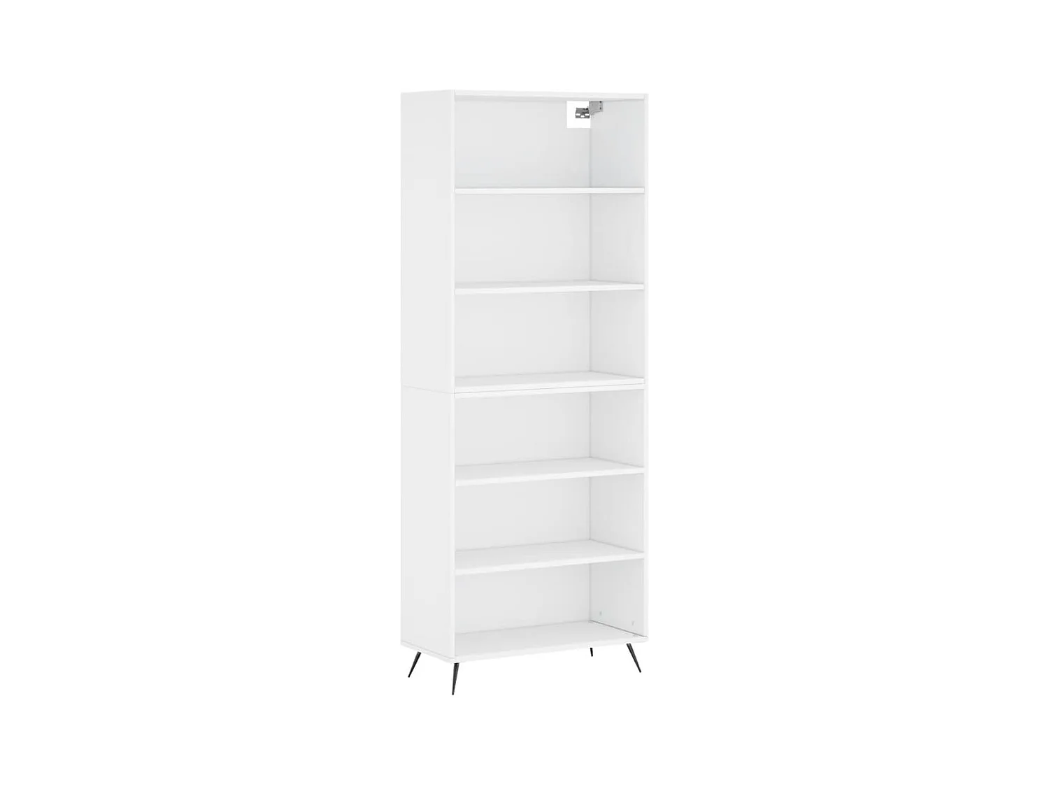 Buffet blanc 69,5x32,5x180 bois d'ingénierie