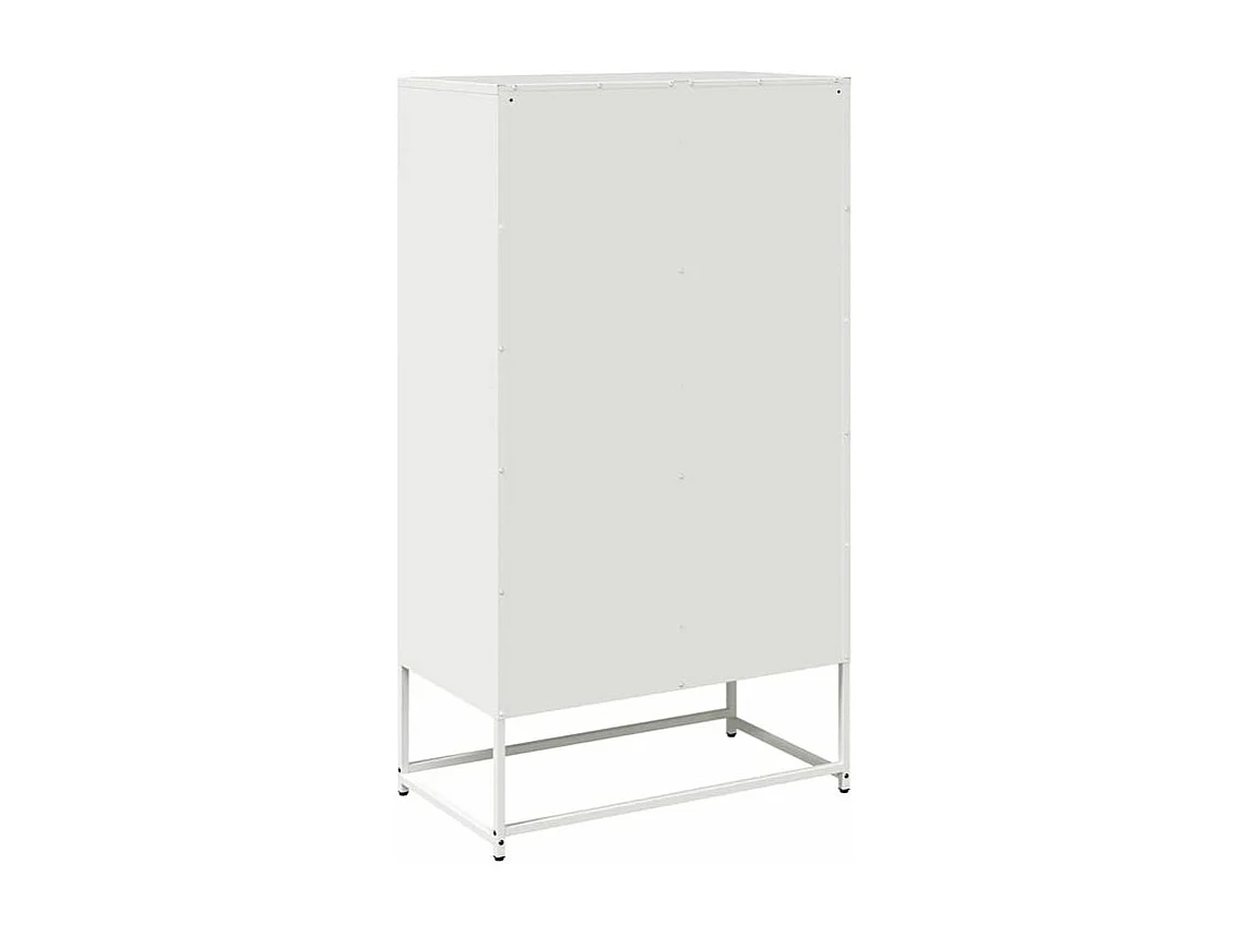Buffet haut blanc 68x39x123 acier