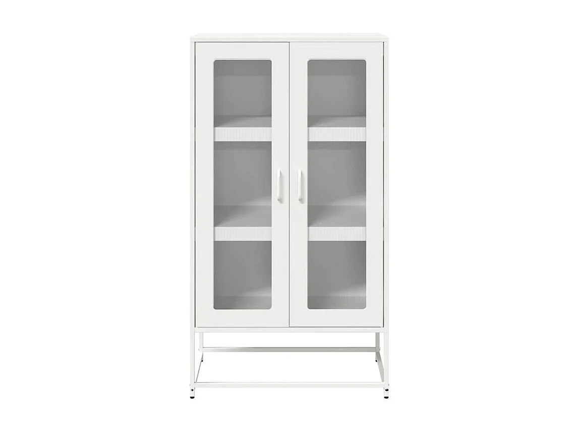 Buffet haut blanc 68x39x123 acier