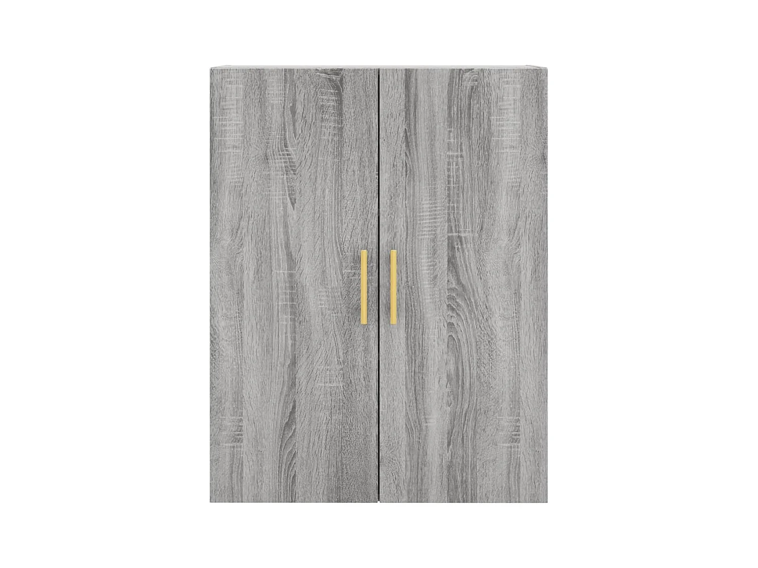 Buffet haut Sonoma gris 69,5x34x180 Bois d'ingénierie