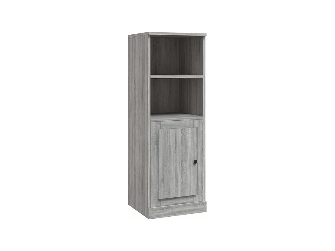 Buffet haut sonoma gris 36x35,5x103,5 bois d'ingénierie