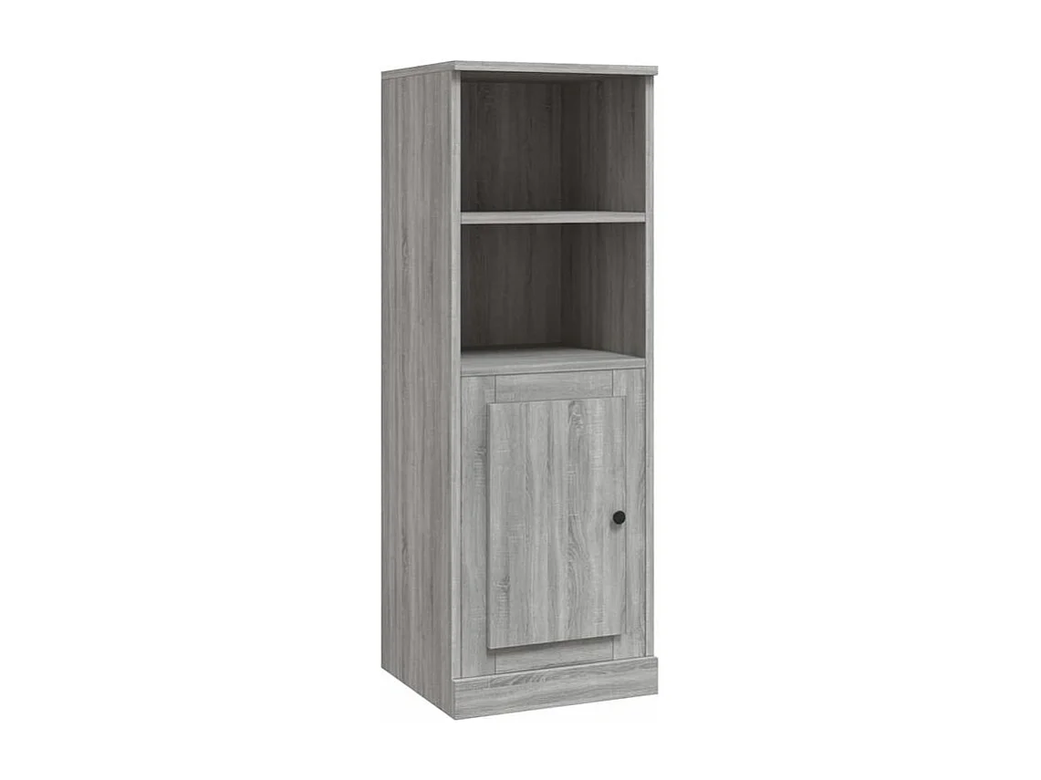 Buffet haut sonoma gris 36x35,5x103,5 bois d'ingénierie
