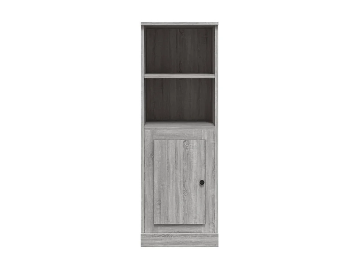 Buffet haut sonoma gris 36x35,5x103,5 bois d'ingénierie