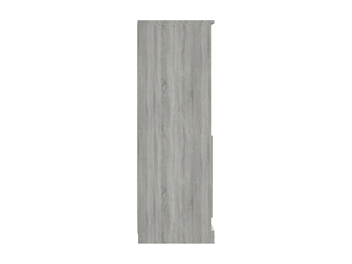 Buffet haut sonoma gris 36x35,5x103,5 bois d'ingénierie