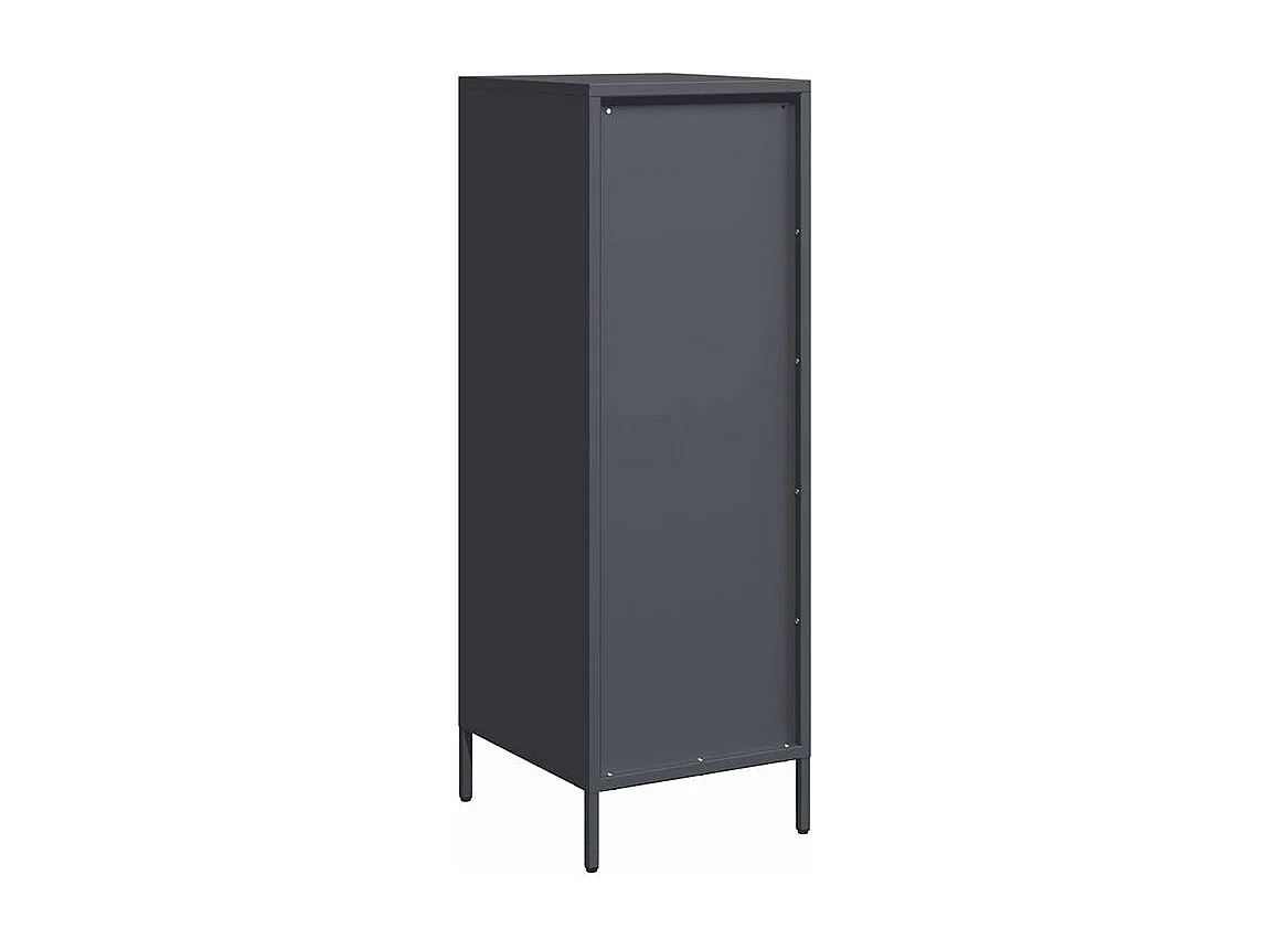 Buffet haut anthracite 39x35x103,5 acier