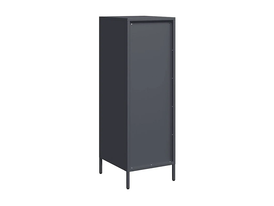 Buffet haut anthracite 39x35x103,5 acier