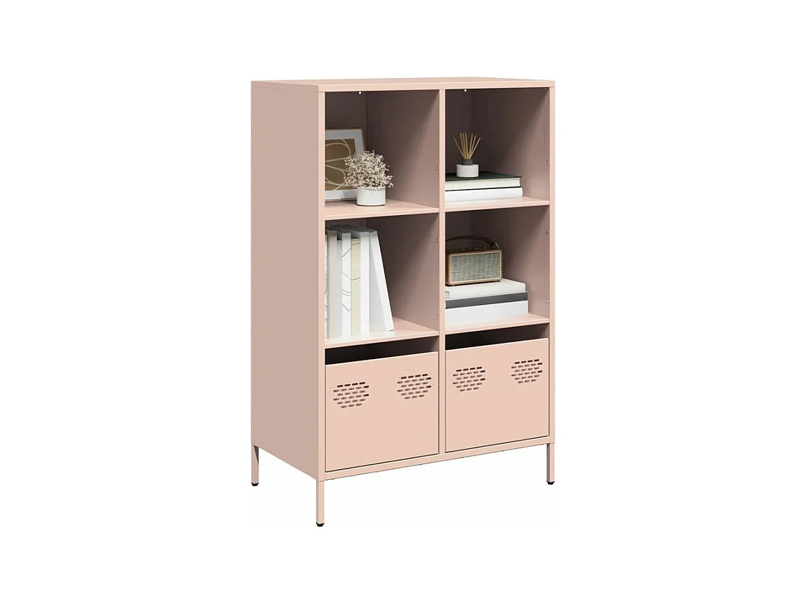 Buffet haut rose 68x39x103,5 acier