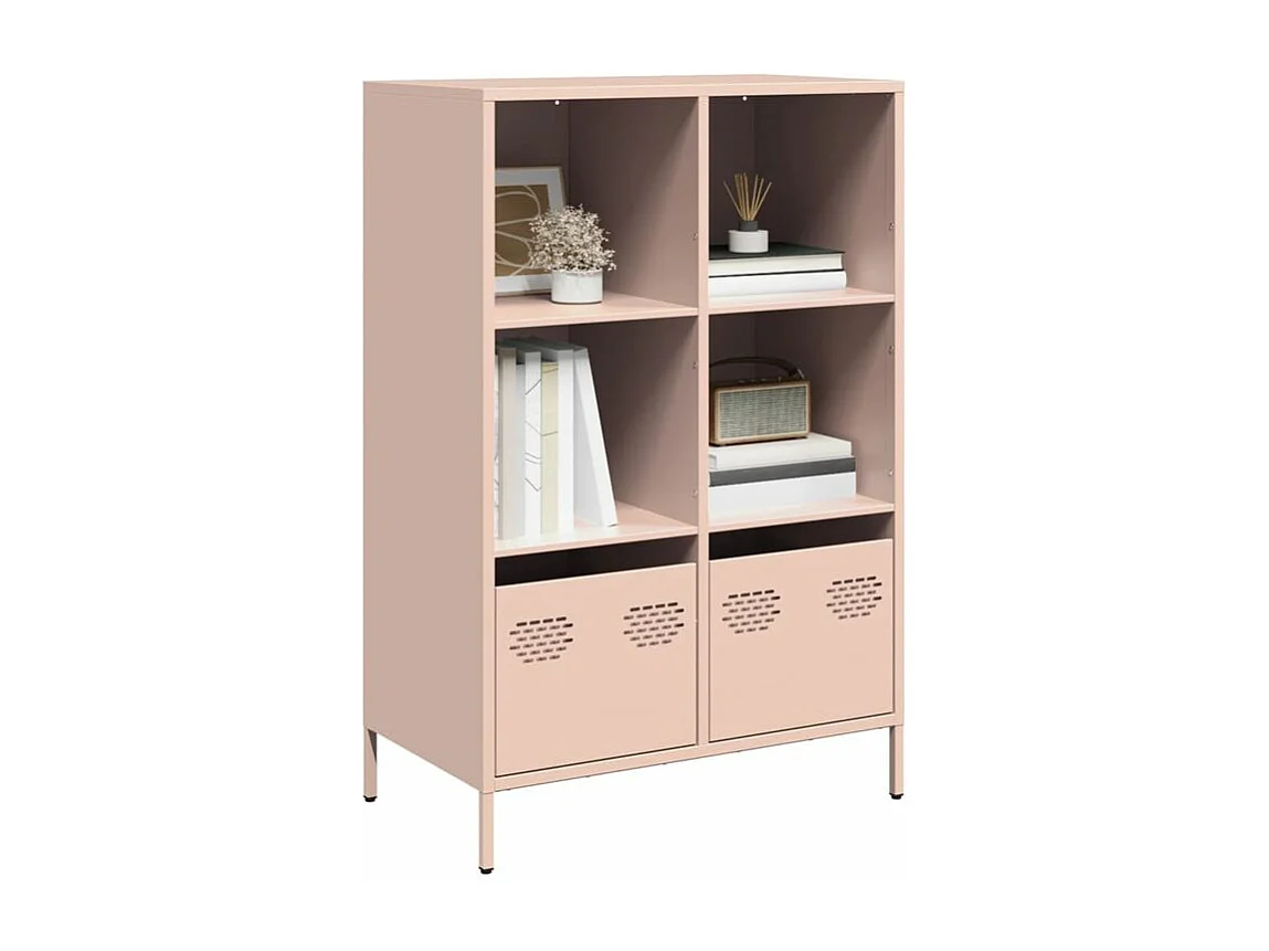 Buffet haut rose 68x39x103,5 acier