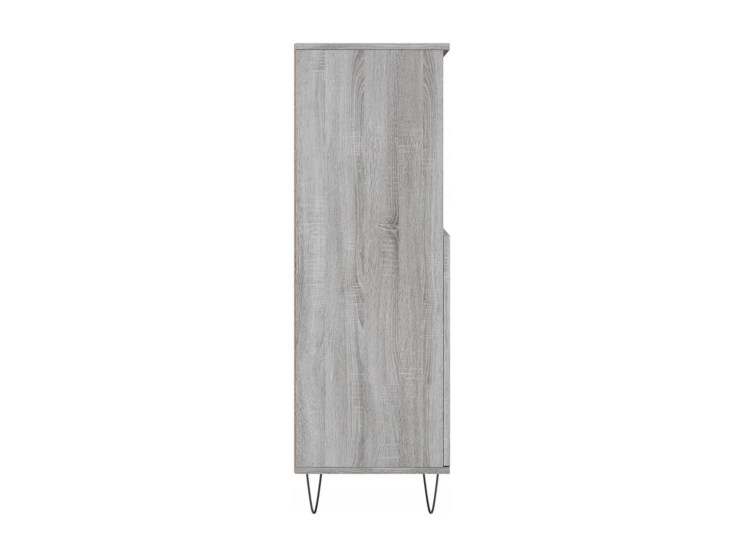 Buffet haut Sonoma gris 60x36x110 Bois d'ingénierie