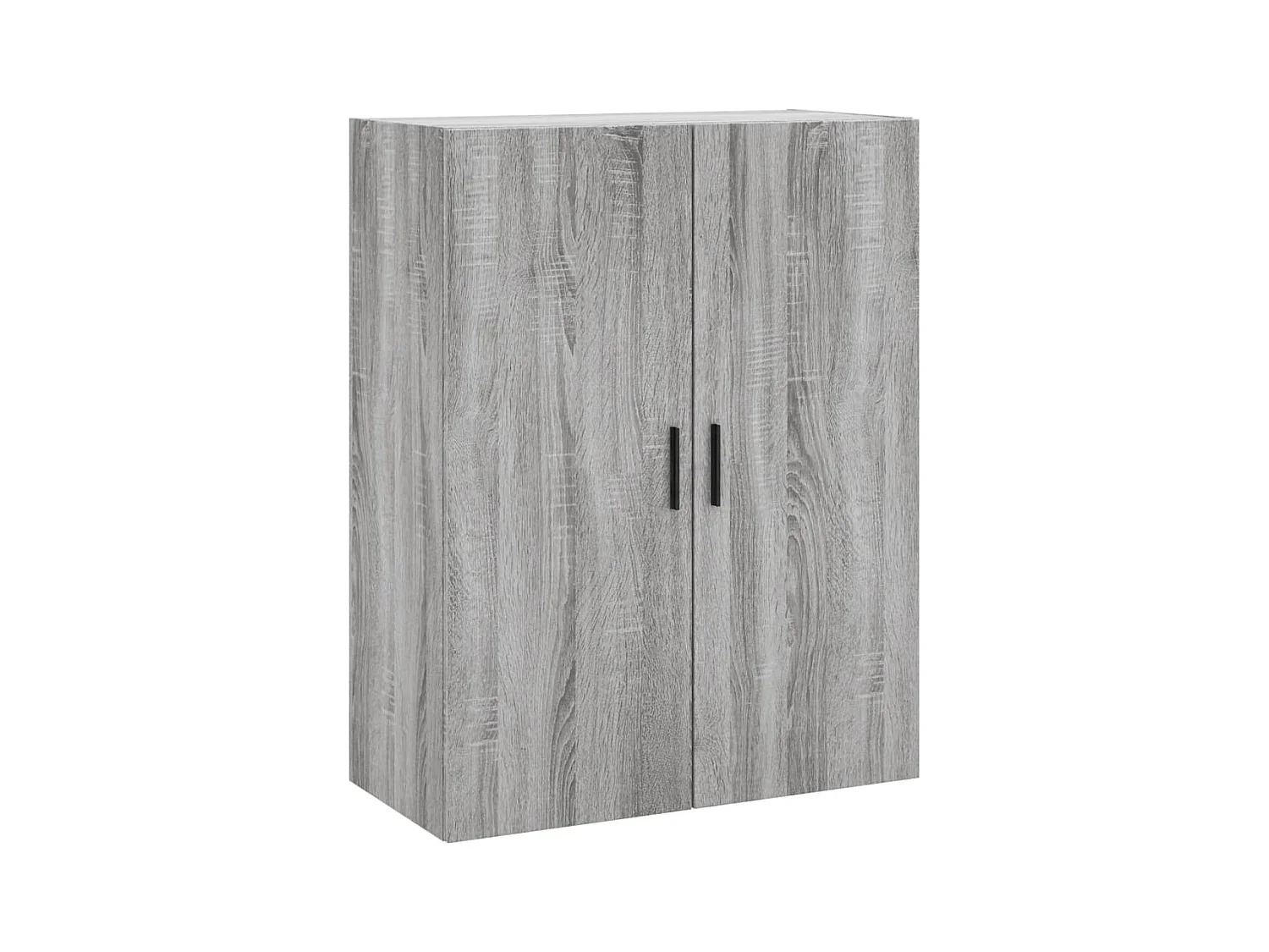 Buffet haut Sonoma gris 69,5x34x180 Bois d'ingénierie