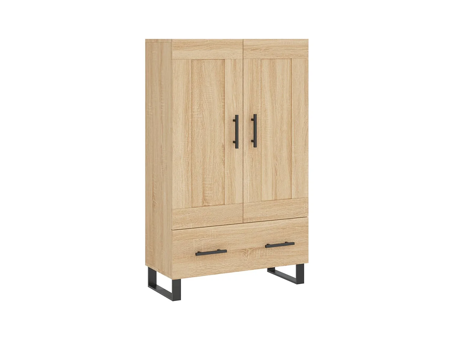 Buffet haut chêne sonoma 69,5x31x115 bois d'ingénierie