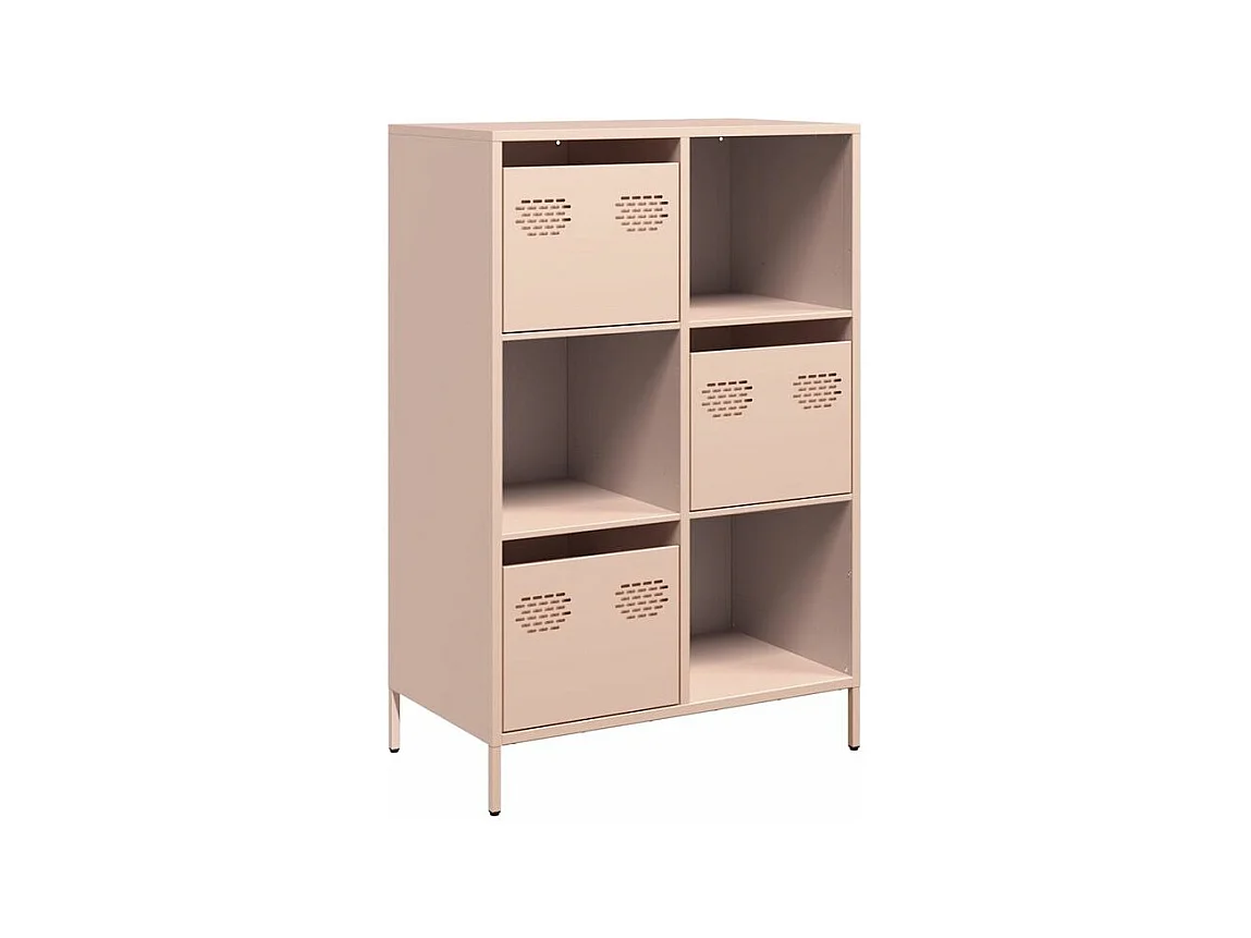 Buffet haut rose 68x39x103,5 acier